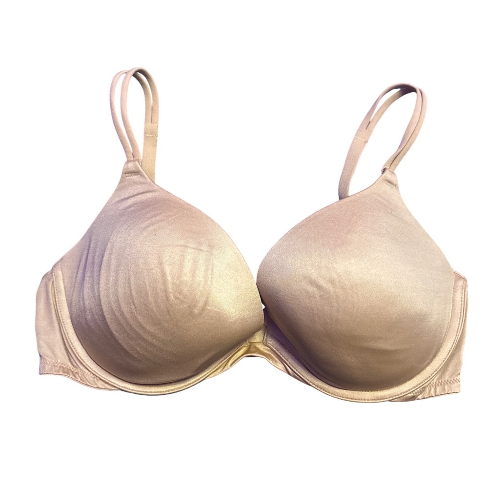 Victoria's Secret Beige Smooth Lightly Lined Full Coverage Underwire Bra 36D
